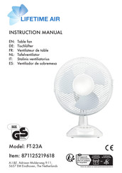 Lifetime Air FT-23A Bedienungsanleitung