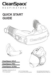 CleanSpace PRO Schnellstartanleitung