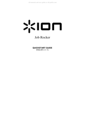 ION JOB ROCKER Bedienungsanleitung