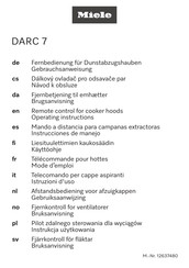 Miele DARC 7 Gebrauchsanweisung