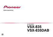 Pioneer VSX-835 Bedienungsanleitung