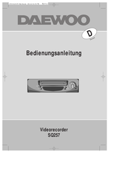 Daewoo SQ257 Bedienungsanleitung