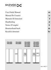 DAEWOO ELECTRONICS FRN-U20BE Serie Benutzerhandbuch