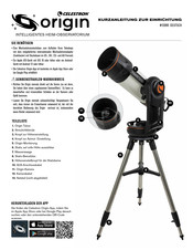 Celestron 12099 Kurzanleitung Zur Einrichtung