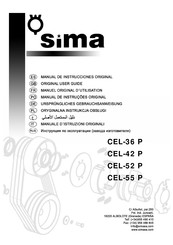 Sima CEL-36 P Ursprüngliches Gebrauchsanweisung