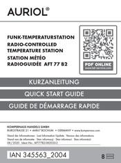 Auriol 345563 2004 Kurzanleitung