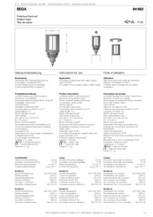 Bega 84 682 Gebrauchsanweisung