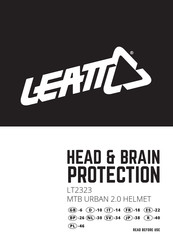 Leatt LT2323 MTB URBAN 2.0 HELMET Bedienungsanleitung