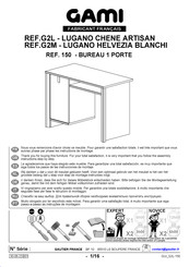Gami G2M - LUGANO HELVEZIA BLANCHI Montageanleitung