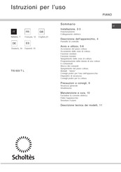 Scholtes TIS633 T L Bedienungsanleitung