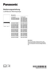 Panasonic WH-UXZ12KE5 Bedienungsanleitung