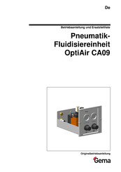 Gema OptiAir CA09 Originalbetriebsanleitung