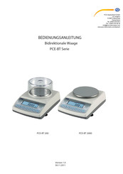 PCE Instruments PCE-BT 200 Bedienungsanleitung
