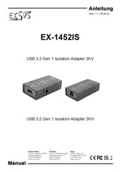 Exsys EX-1452IS Bedienungsanleitung