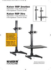 Kaiser Fototechnik RSP Xtra Bedienungsanleitung