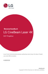 LG CineBeam Laser HU80KS Benutzerhandbuch