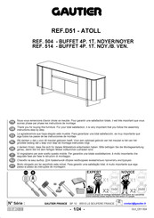 Gautier 504 Bedienungsanleitung