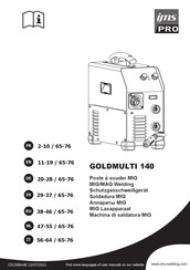 ims PRO GOLDMULTI 140 Bedienungsanleitung
