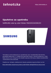 Samsung RS65DG5403B1EO Bedienungsanleitung