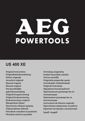 AEG US 400 XE Originalbetriebsanleitung