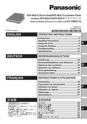 Panasonic CF-VDM311U Bedienungsanleitung