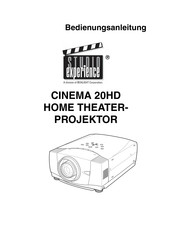 BOXLIGHT studio experience CINEMA 20HD Bedienungsanleitung