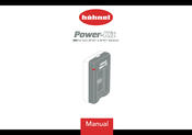 Hahnel Power-Kit Bedienungsanleitung