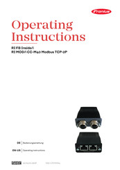 Fronius RI MOD/i CC Modbus TCP-2P Bedienungsanleitung