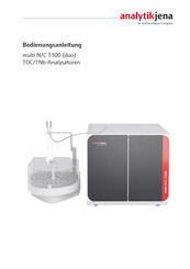 Analytik Jena multi N/C 3300 Bedienungsanleitung