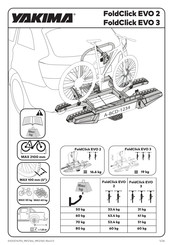 Yakima 9812165 Bedienungsanleitung