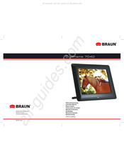 Braun DigiFrame 7040 Gebrauchsanweisung