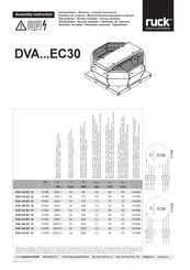 Ruck DVA 355 EC C 30 Montageanleitung