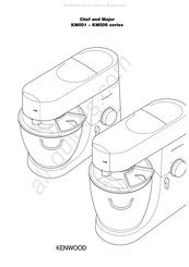 Kenwood km 001 titanium chef Bedienungsanleitung