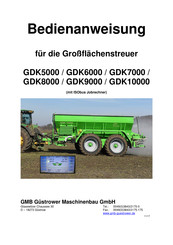 GMB Güstrower GDK9000 Anbau- Und Bedienanweisung