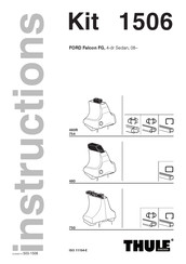 Thule 754 Bedienungsanleitung
