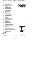 Alpha tools 45.131.27 Originalbetriebsanleitung