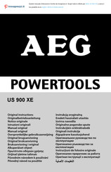 AEG US 900 XE Originalbetriebsanleitung