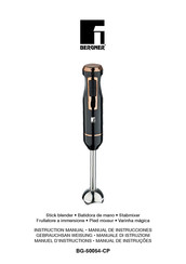 BERGNER BG-50054-CP Gebrauchsanweisung