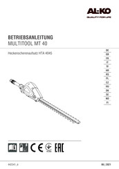 AL-KO MULTITOOL MT 40 Betriebsanleitung