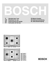 Bosch NCT 685 C Gebrauchsanleitung