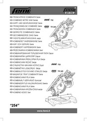 Femi TR245 Gebrauchs- Und Wartungsanleitung