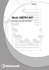 Diamond CBT151/NT Anleitungen Für Den Installateur, Bedienungs- Und Wartungsanleitung