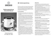 Rommelsbacher KA 1800 Bedienungsanleitung