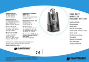 Plantronics CS60 Kurzanleitung