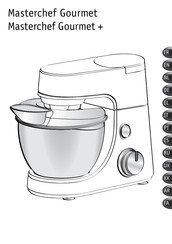 Moulinex Masterchef Gourmet QA5101 Bedienungsanleitung
