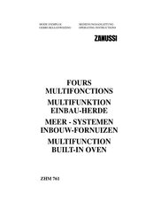 Zanussi ZHM 761 Bedienungsanleitung