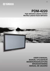 Yamaha PDM-4220 Bedienungsanleitung