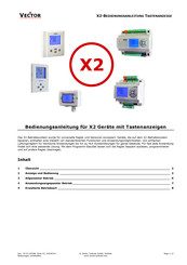 Vector Easyset SDC2 Bedienungsanleitung