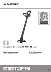 Parkside 446399 2307 Originalbetriebsanleitung