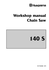 Husqvarna 140 S Serviceanleitung